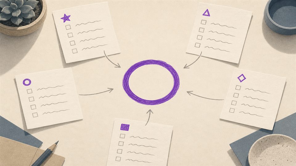 Five private definitions of done, replaced by one finish line everyone can point at